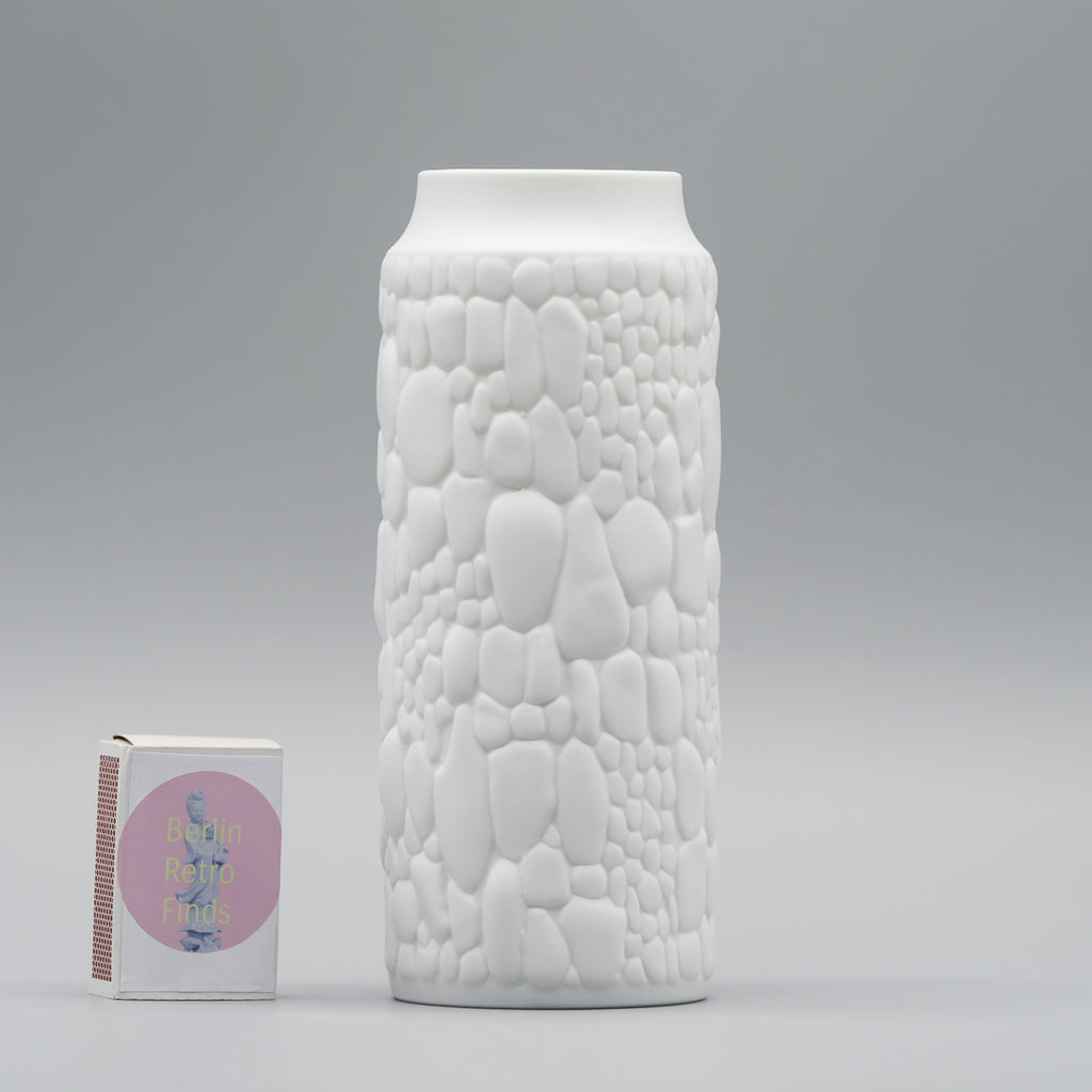 Reptile Relief Bisque Porcelain Trio – Manfred Frey for AK Kaiser, 1970s