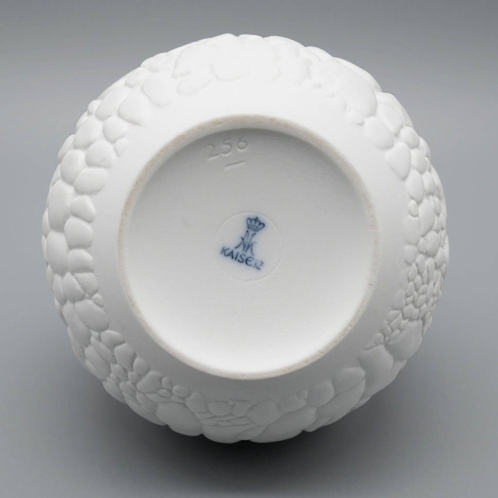 Reptile Relief Bisque Porcelain Trio – Manfred Frey for AK Kaiser, 1970s