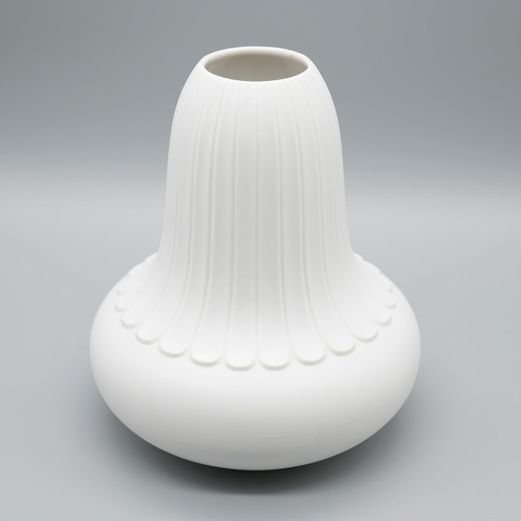 White Bisque Porcelain Vase - Heinrich Porzellan, 1960s–1970s