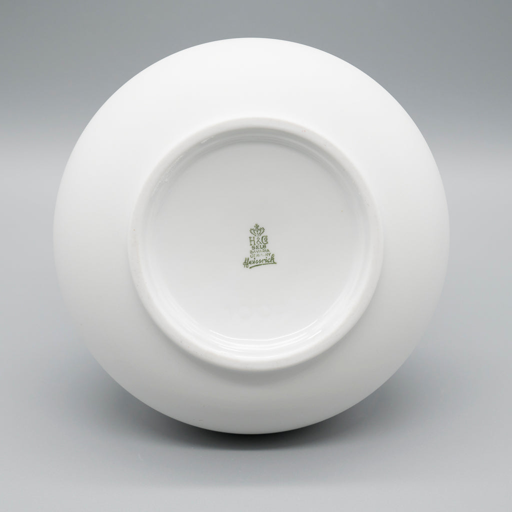 White Bisque Porcelain Vase - Heinrich Porzellan, 1960s–1970s