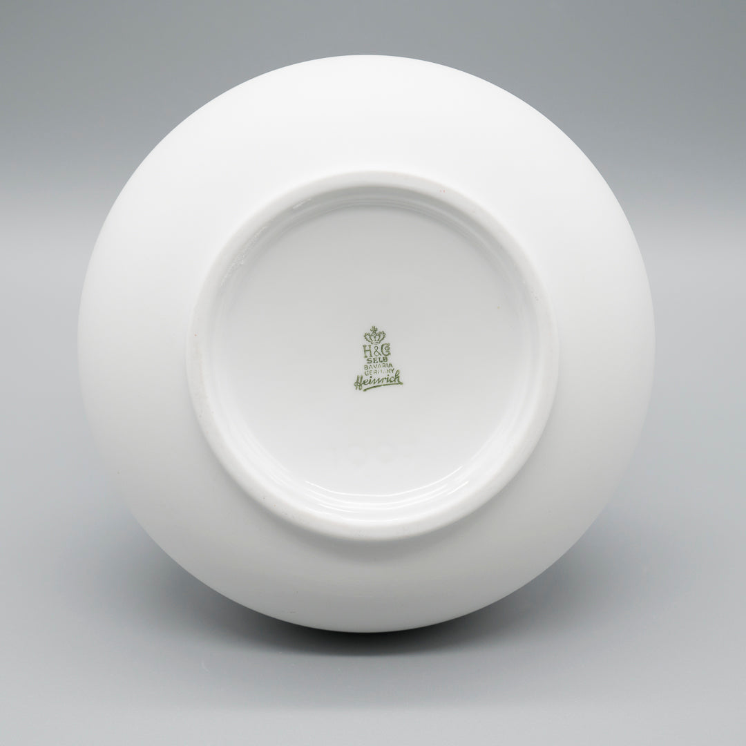 White Bisque Porcelain Vase - Heinrich Porzellan, 1960s–1970s