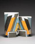 Debut Porcelain Vases Duo – Michael Boehm & Rosemunde Nairac for Rosenthal, 1990s