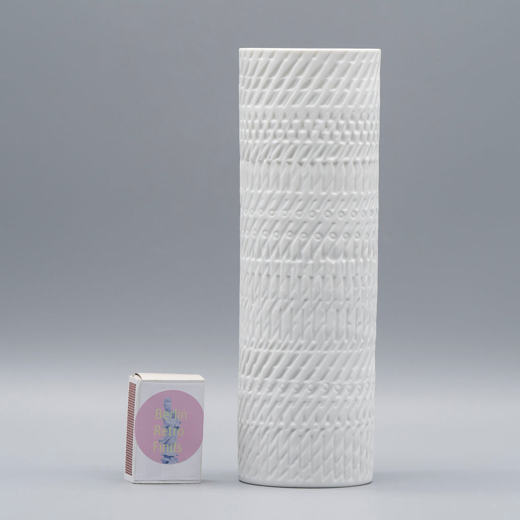 Bisque Porcelain Vase Duo – Martin Freyer for Rosenthal, 1970s