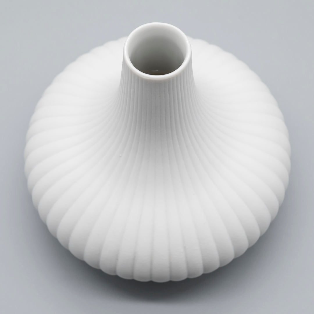 Vintage Bisque Porcelain Vase Duo – Hutschenreuther, 1960s