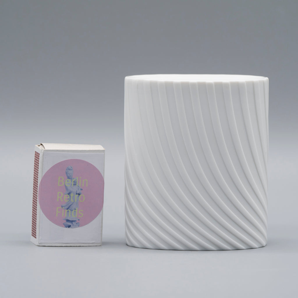 Drift Lava Bisque Porcelain Trio – Christa Häusler-Goltz for Rosenthal, 1980s