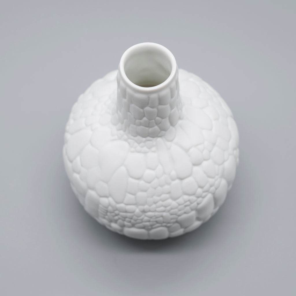 Reptile Relief Bisque Porcelain Trio – Manfred Frey for AK Kaiser, 1970s