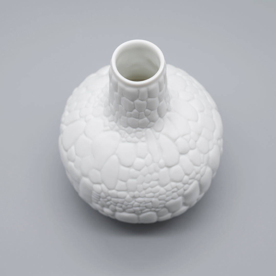 Reptile Relief Bisque Porcelain Trio – Manfred Frey for AK Kaiser, 1970s