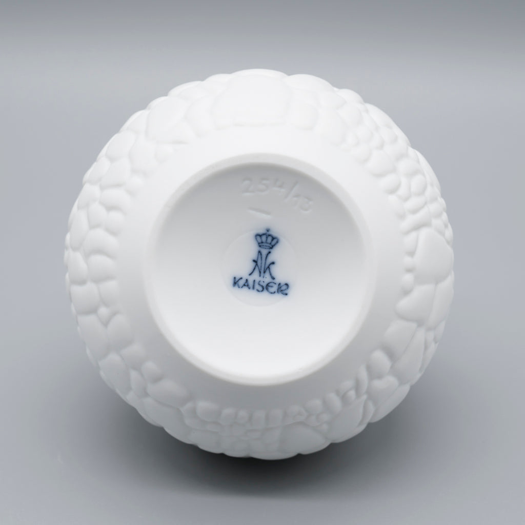 Reptile Relief Bisque Porcelain Trio – Manfred Frey for AK Kaiser, 1970s