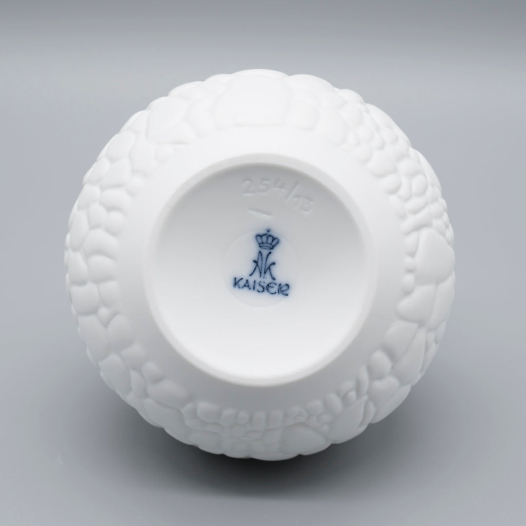 Reptile Relief Bisque Porcelain Trio – Manfred Frey for AK Kaiser, 1970s
