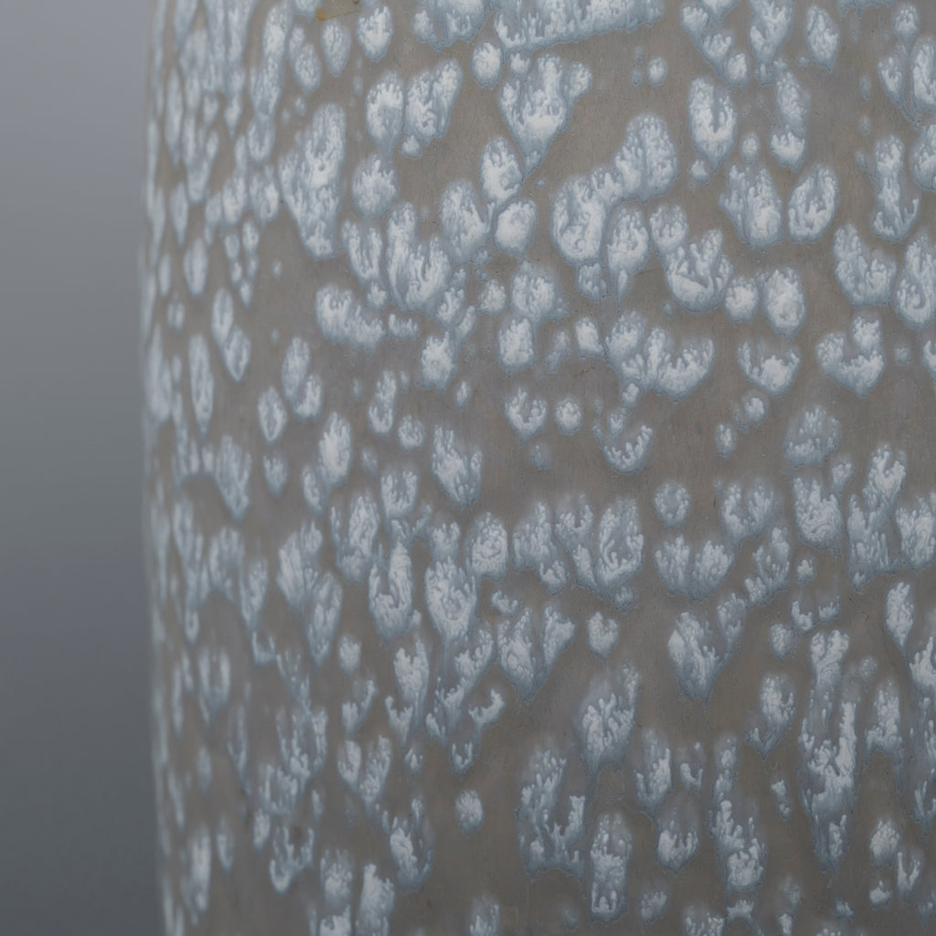 Taupe Ceramic Vase - Scheurich, 1970s