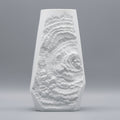 Fossil Relief Biscuit Porcelain Vase - Manfred Frey for AK Kaiser, 1970s