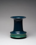 Plus Blue–Green Porcelain Vase – Tapio Wirkkala for Rosenthal, 1960s–1970s