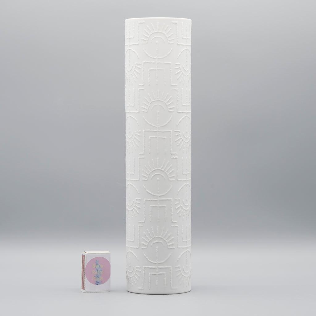 “Tribal” Porcelain Vase Duo – Cuno Fischer for Rosenthal, 1960s