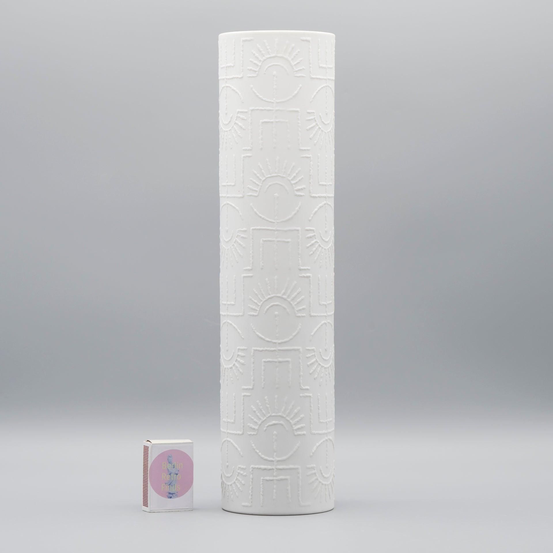 “Tribal” Porcelain Vase Duo – Cuno Fischer for Rosenthal, 1960s
