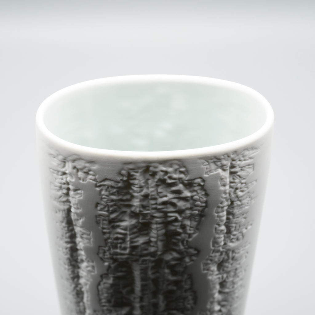 White Bisque Porcelain Vase Duo – Martin Freyer for Rosenthal, 1960s