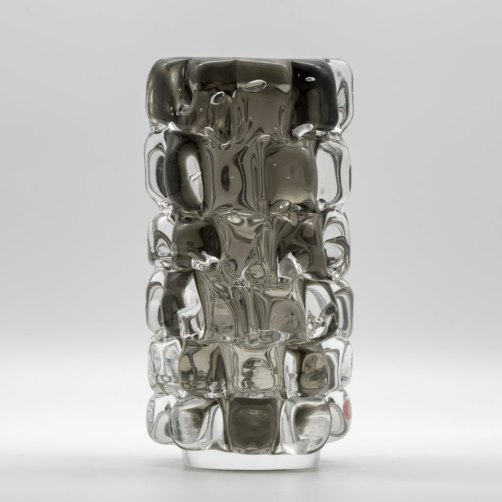 Pineapple Glass Vase – Frantisek Vizner for Skrdlovice, 1971
