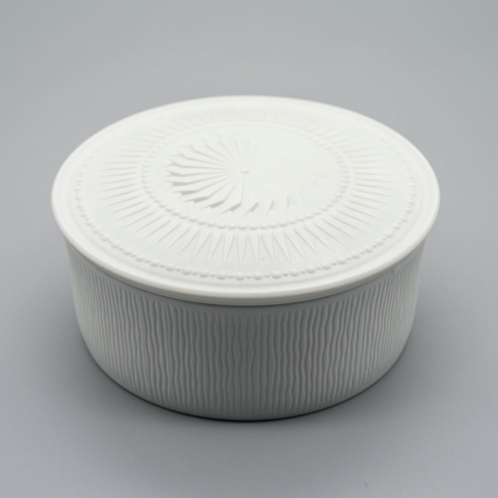 Bisque Porcelain Lidded Box – Manfred Frey for AK Kaiser, 1960s
