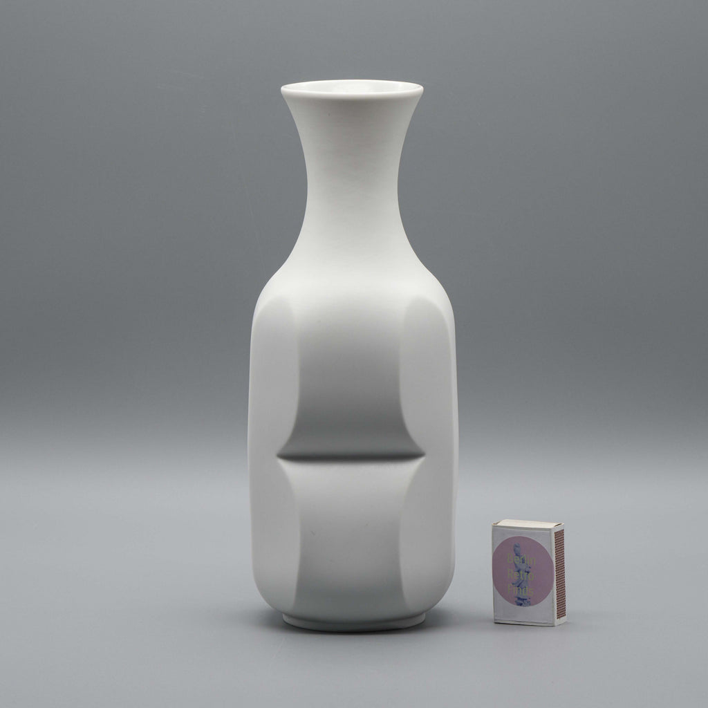 Bisque porcelain vase duo “Archais” – Heinrich Fuchs for Hutschenreuther, 1960s–1970s