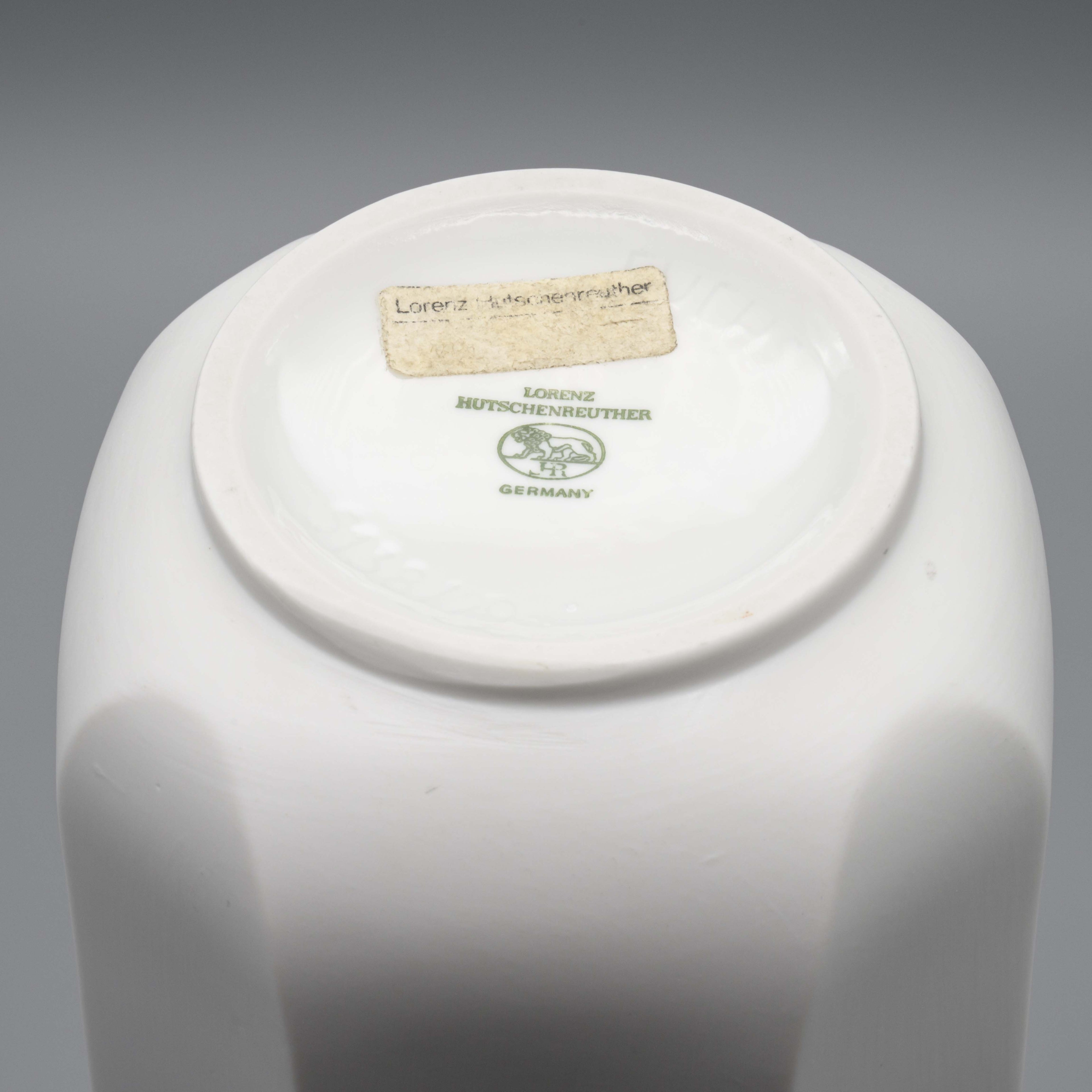 Bisque porcelain vase duo “Archais” – Heinrich Fuchs for Hutschenreuther, 1960s–1970s